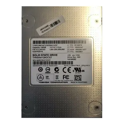 04X2601 Lenovo 128GB Multi-Level Cell SATA 6Gb/s 2.5-Inch Solid State Drive for Notebook