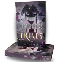 Paperback Special Edition of The Timeless Trials in Dark Mode