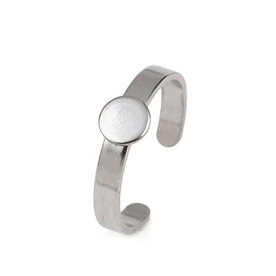 304 Stainless Steel Cuff Ring Components