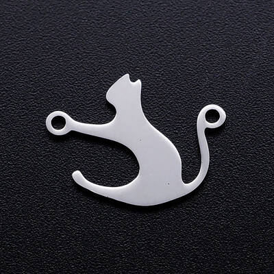Tarnish Resistant 201 Stainless Steel Kitten Links connectors