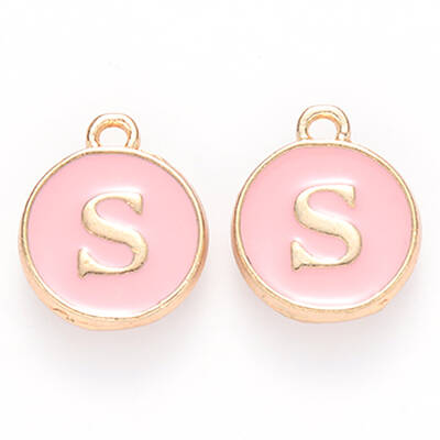 Golden Plated Alloy Enamel Charms