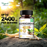 Royavita Ashwagandha 2400mg with Black Pepper Extract - Hormone Balance·Anxiety Relief·Sleep Support·Athletic Performance�...
