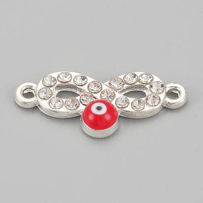 Alloy Rhinestone Links connectors