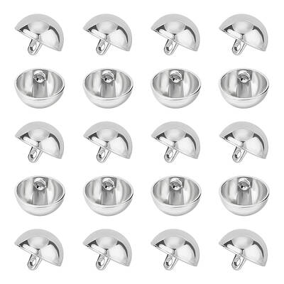 40Pcs Alloy Shank Buttons