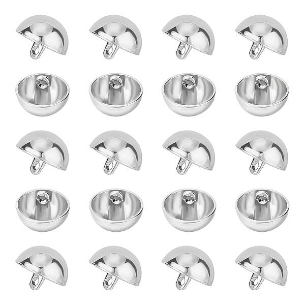 40Pcs Alloy Shank Buttons