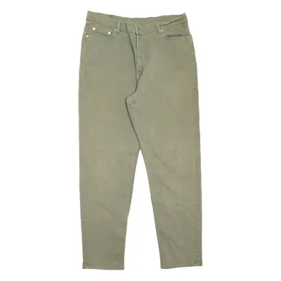 LEVI'S 512 Womens Jeans Green Slim Tapered 90s W32 L29