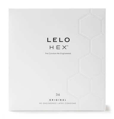 Hex Condoms Original - 36 Pack