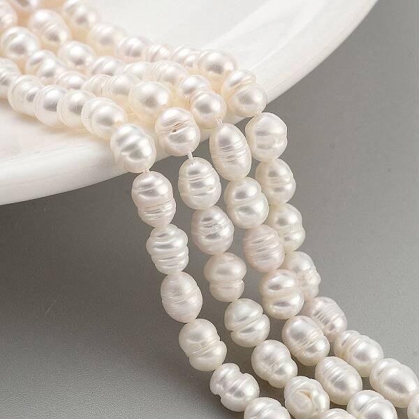 Natural Cultured Freshwater Pearl Beads Strands