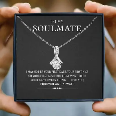 Fashionable Pendant Necklace with Box Packaging, 1 Count/20pcs Necklace Gift for Birthday Graduation, Gifts for Women Decorat...