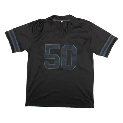 Mens Jersey Black V-Neck M