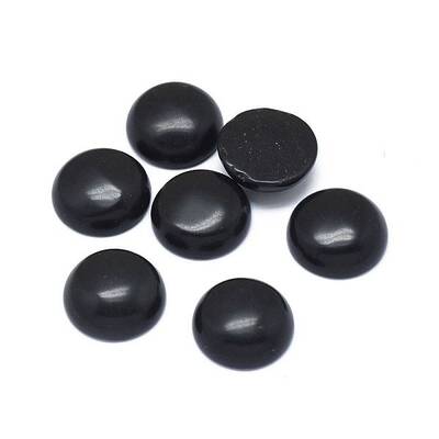 Natural Obsidian Cabochons
