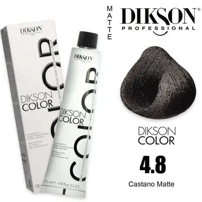 Dikson Color 120 Ml 4.8 Matte Brown