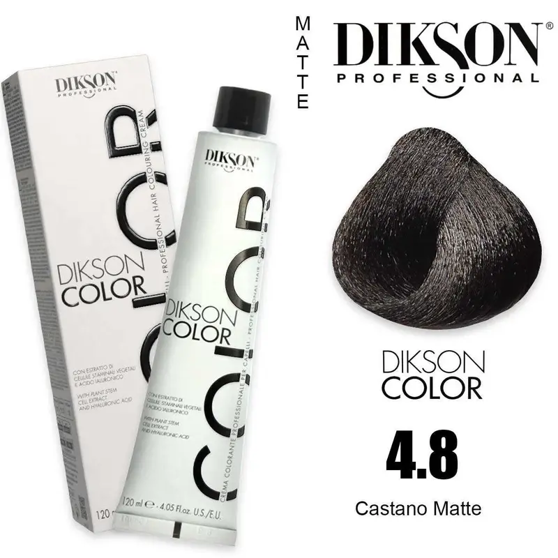Dikson Color 120 Ml 4.8 Matte Brown