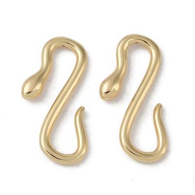 Brass Hook and S-Hook Clasps