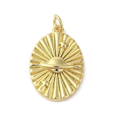 Rack Plating Brass Pendants