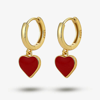 925 Sterling Silver Hoop Earring