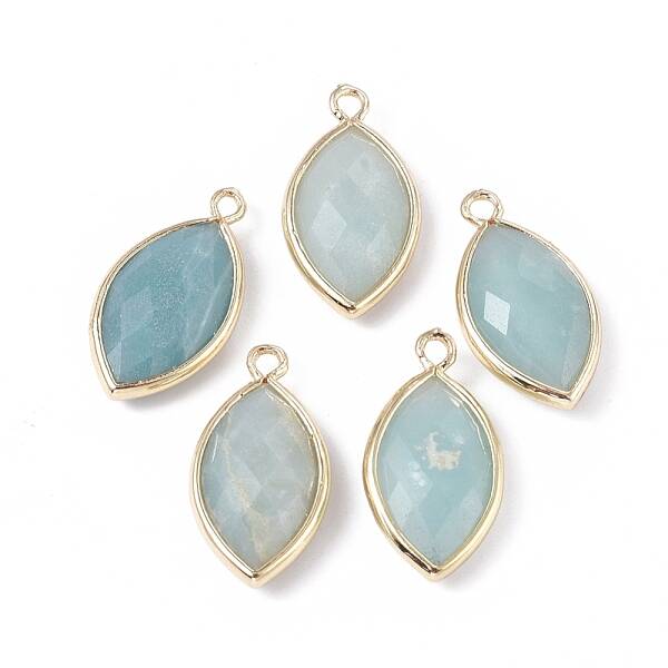 Natural Amazonite Pendants
