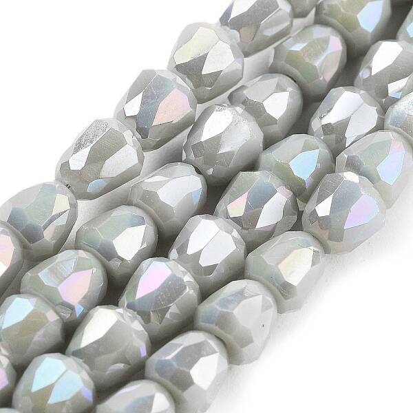 Electroplate Glass Beads Strands