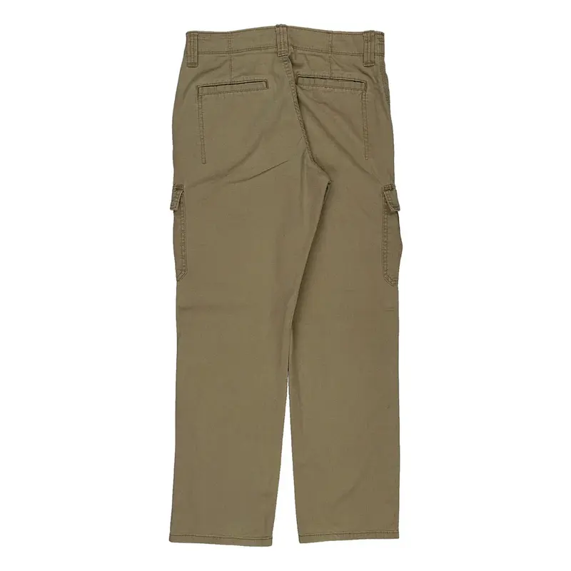 Wrangler Cargo Trousers - 30? Waist Beige Cotton Blend