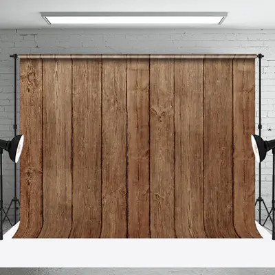 Vintage Brown Retro Wood Texture Backdrop For Photo - Aperturee