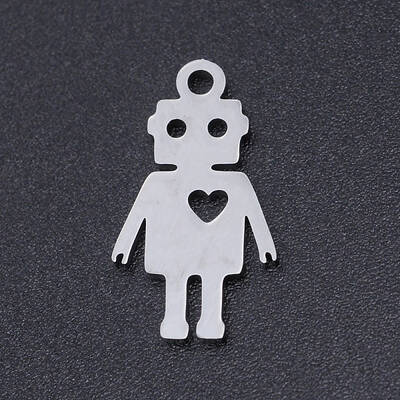 Non-Tarnish 201 Stainless Steel Laser Cut Pendants