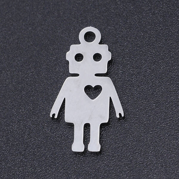 Non-Tarnish 201 Stainless Steel Laser Cut Pendants