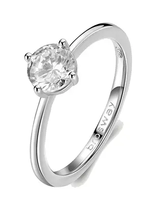 Brosway Fancy Infinite FIW77 White Women's Silver Ring - Circumference: 58mm