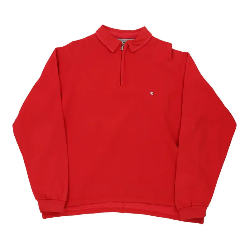 Champion Jumper - Large Red Cotton