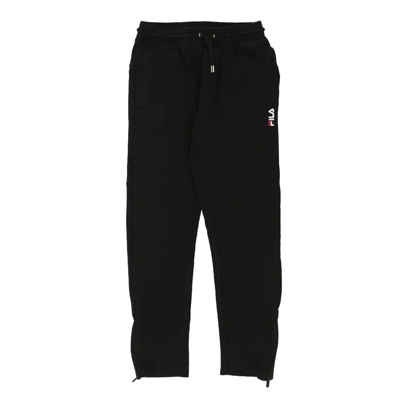 Fila Joggers - Medium Black Cotton Blend