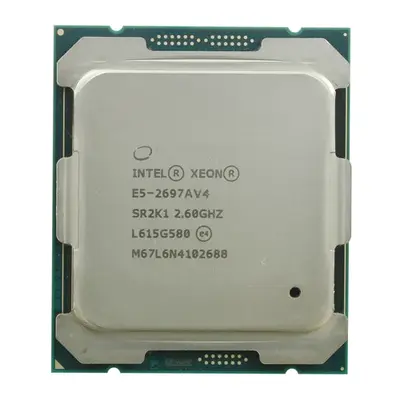 819857-L21 HP 2.60GHz 9.6GT/s QPI 40MB L3 Cache Socket LGA2011-3 Intel Xeon E5-2697AV4 16-Core Processor Kit for ProLiant BL4...