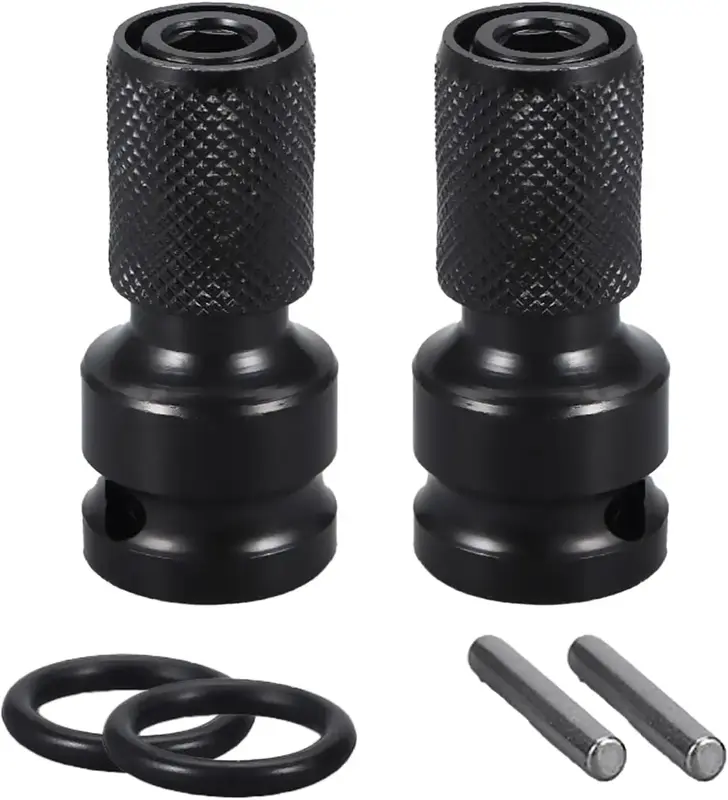 1/2 to 1/4 Socket Adapter Converter Impact Wrench Drill Bit Set Conversion Head for Driver Electric Screwdriver Chuck Adapter...