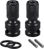 1/2 to 1/4 Socket Adapter Converter Impact Wrench Drill Bit Set Conversion Head for Driver Electric Screwdriver Chuck Adapter...