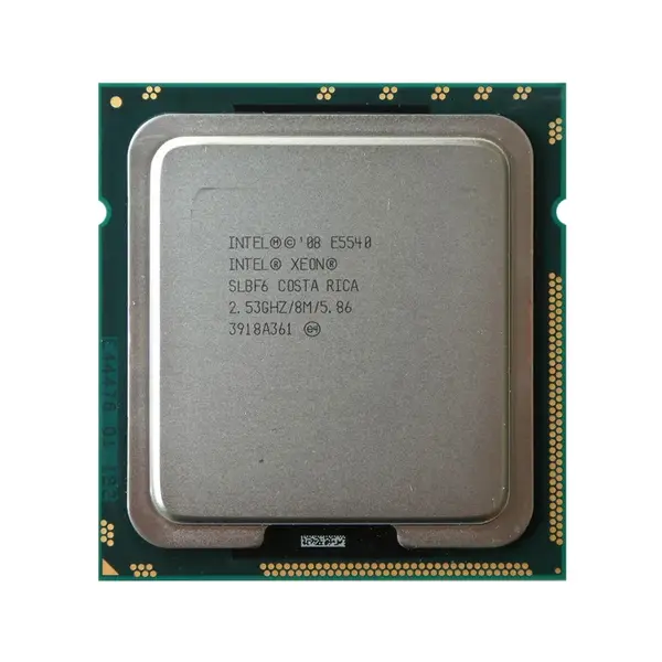 E5540 Intel Xeon E5540 Quad-Core 2.53GHz 5.86GT/s QPI 8MB L3 Cache Socket LGA1366 Processor