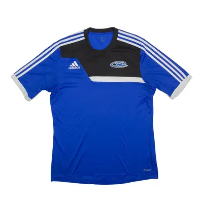 ADIDAS Jersey Blue Short Sleeve Mens L