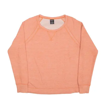 REEBOK Sweatshirt Orange Womens L