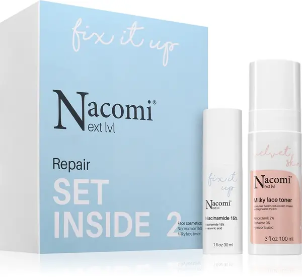 Nacomi Next Level Repair Gift Set for Oily and Problematic Skin