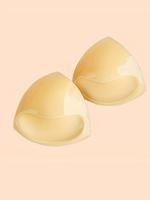 Women's Summer Triangle Design Self Adhesive Bra Pad, Comfortable Breathable Push Up Bra Insert for Daily Wear, Sticky Insert...