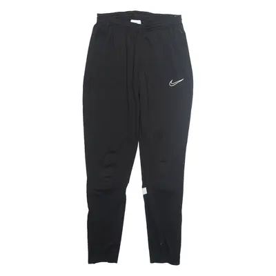 NIKE DRI FIT Pinwheel Mens Track Pants Black Tapered S W26 L28