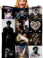 Youngboy Blanket Album Cover for Fans Warm Cozy Flannel Blankets Throw Merch for Home Decor Bed Sofa Living Room for All Seas...