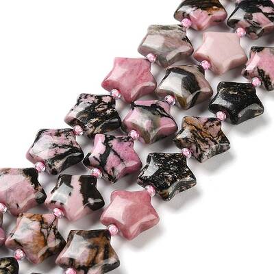 Natural Rhodonite Beads Strands