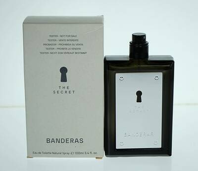 Antonio Banderas The Secret Cologne for Men - Eau de Toilette Spray TESTER 3.4 oz
