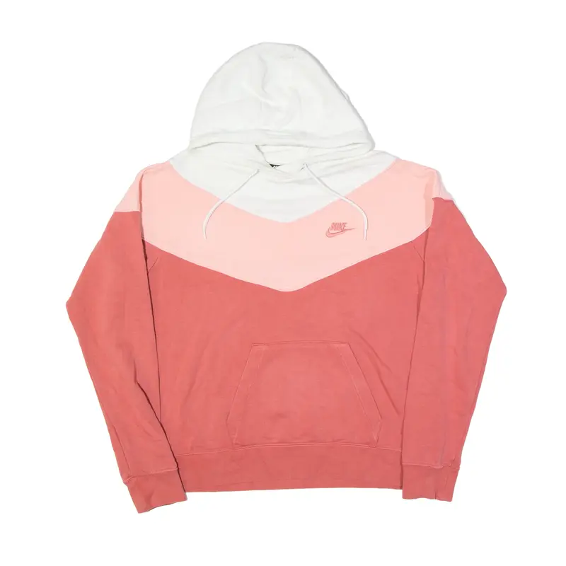 NIKE Hoodie Pink Pullover Womens M