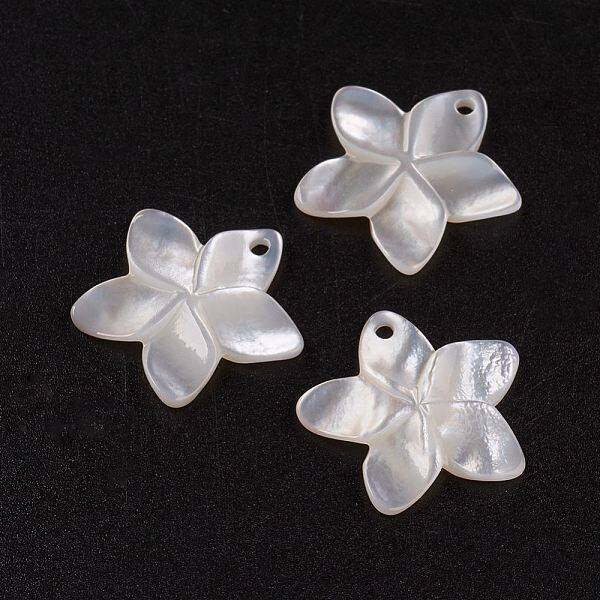Natural White Shell Mother of Pearl Shell Pendants
