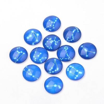 Flatback Glass Cabochons for DIY Projects
