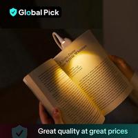 Portable Bookmark Light, Rechargeable LED Reading Light, Clip-on Reading Light, Bed Reading Eye Protective Light, Book Light