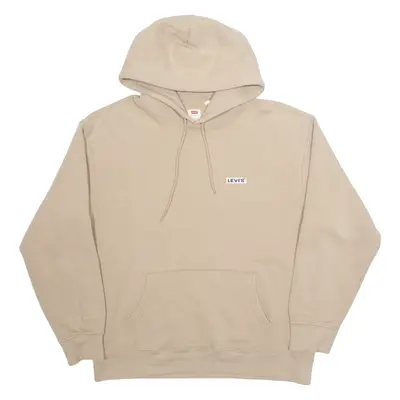 LEVI'S Mens Beige Hoodie L