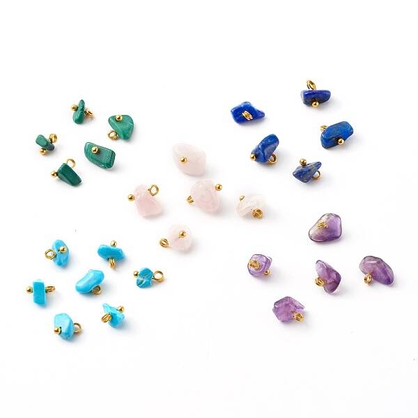 Natural Mixed Gemstone Pendants