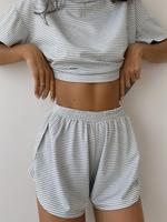 Two-piece Set Women's Halloween Back To School All Over Print Print Pants Clothing Sets, Casual Wear Drop Shoulder Short Slee...