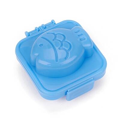 Fish Shape Cartoon Cute Boil Egg Sushi Rice Decorating Mold