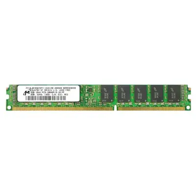 Micron MT18JBF25672PY-1G4D1AB | 2GB DDR3-1333MHz PC3-10600 ECC Registered VLP RDIMM CL9 1Rx4 1.5V 240-Pin Memory Module